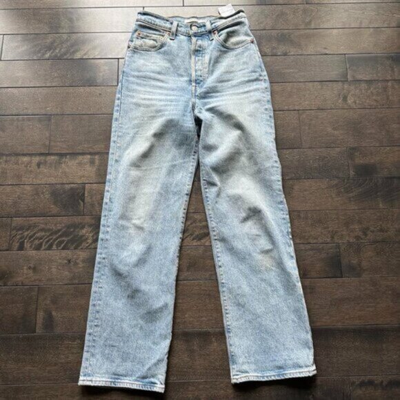 Levi's Ribcage Straight Jeans - Picture 1 of 2